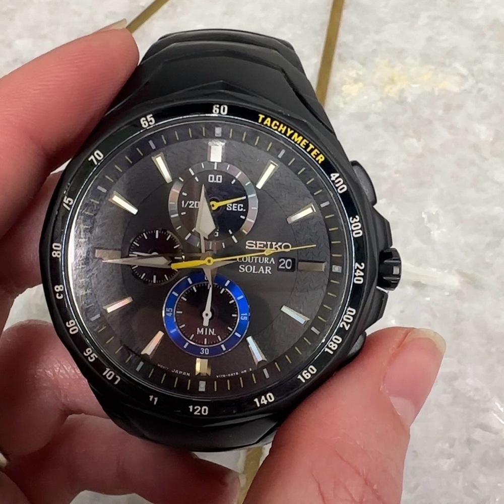 Special Edition Seiko Coutura Solar Jimmie Johnson Watch